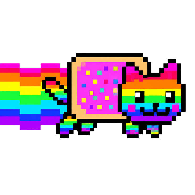 Neon Cat